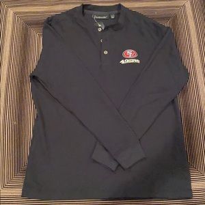 49ers Button Up Long Sleeve